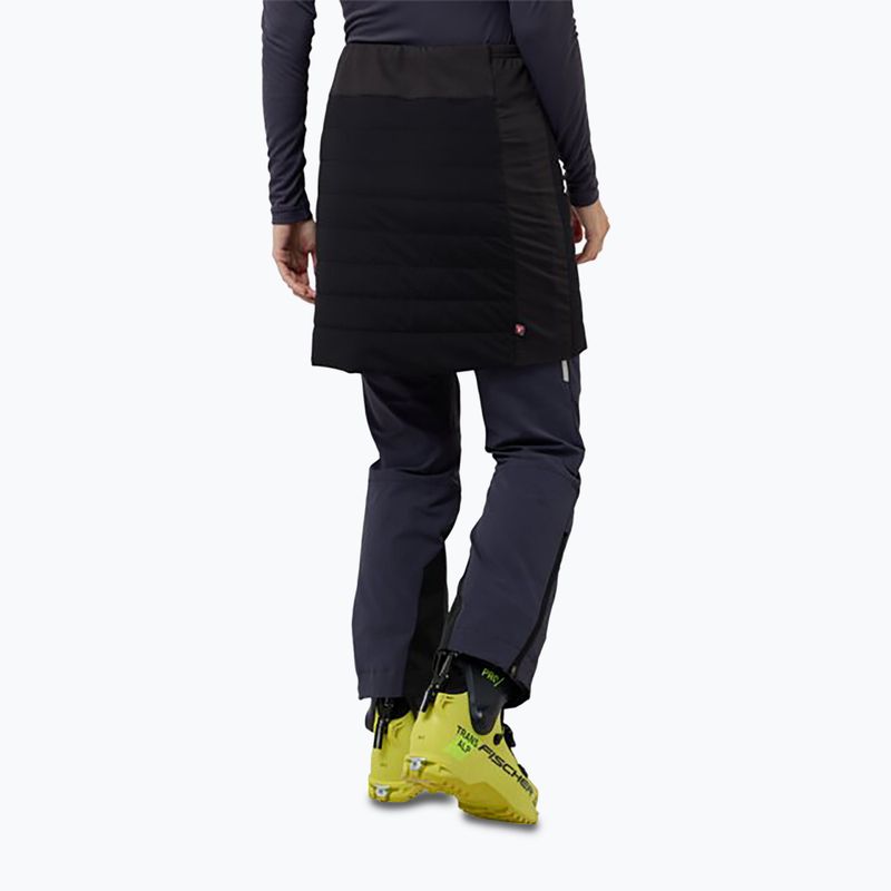 Spódnica zimowa Jack Wolfskin Alpspitze Ins black 2