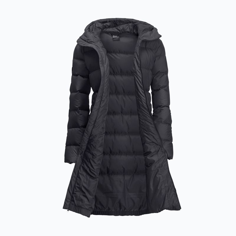 Płaszcz puchowy damski Jack Wolfskin Frozen Palace phantom 8