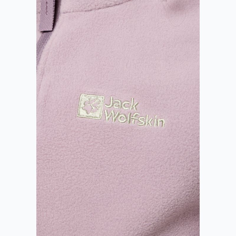 Bluza polarowa dziecięca Jack Wolfskin Taunus Halfzip wild blossom 3