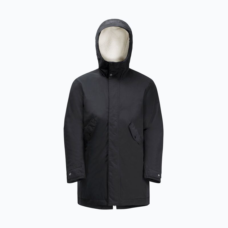 Kurtka zimowa damska Jack Wolfskin Talforst Parka black 8