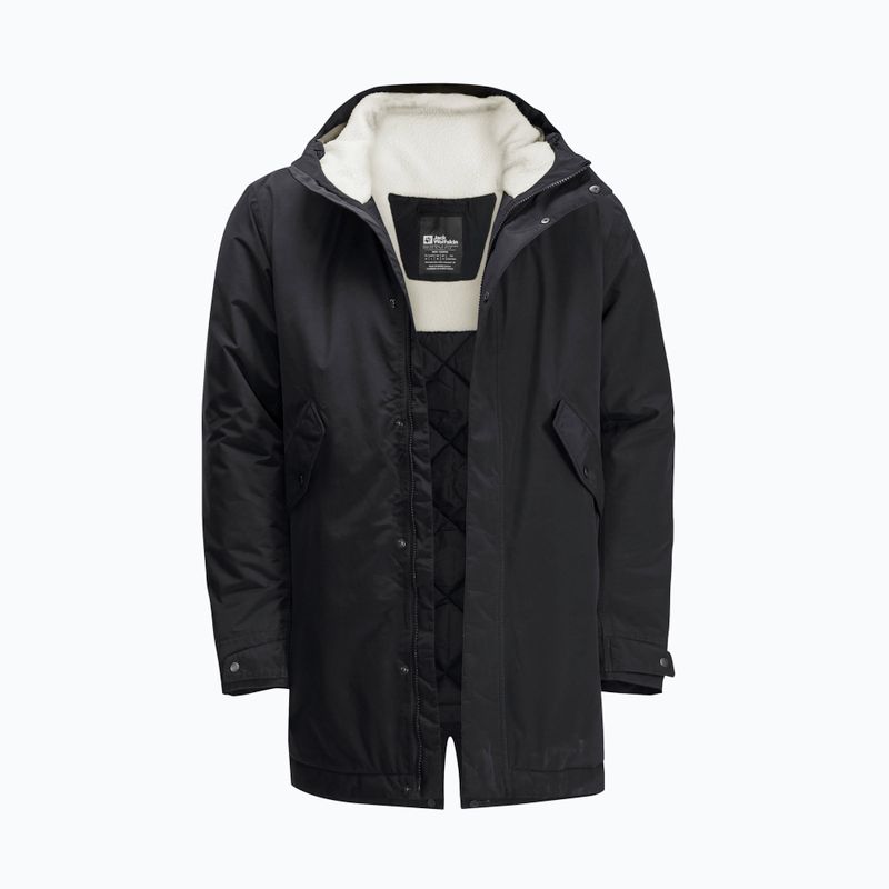 Kurtka zimowa damska Jack Wolfskin Talforst Parka black 9