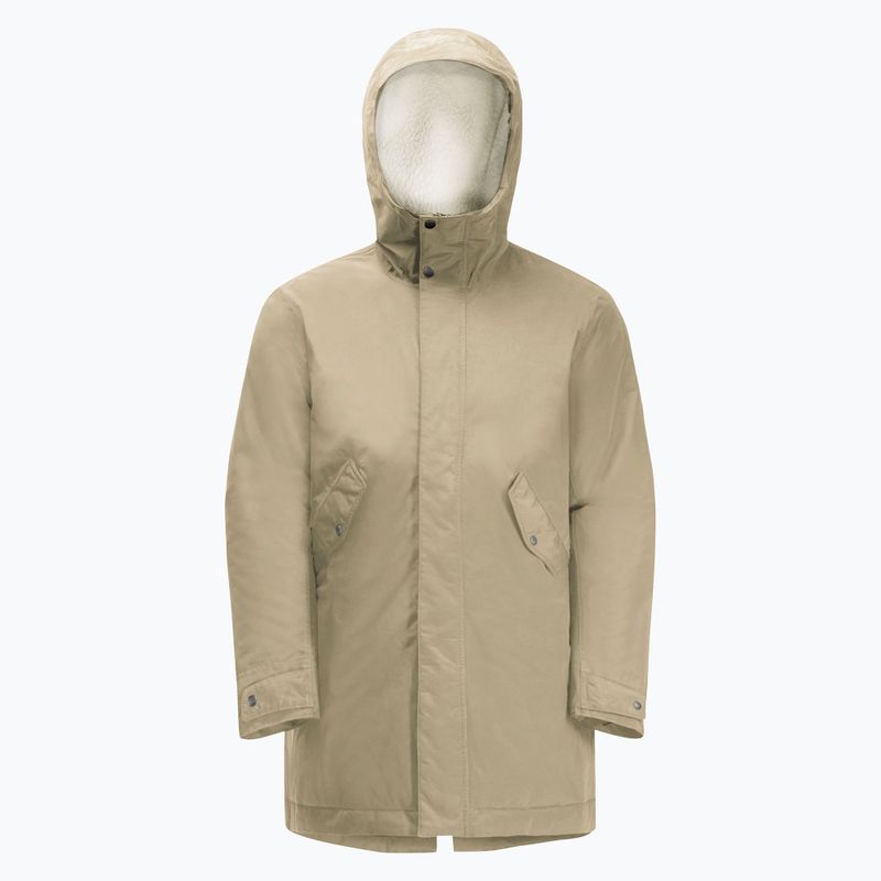 Kurtka zimowa damska Jack Wolfskin Talforst Parka anis 7