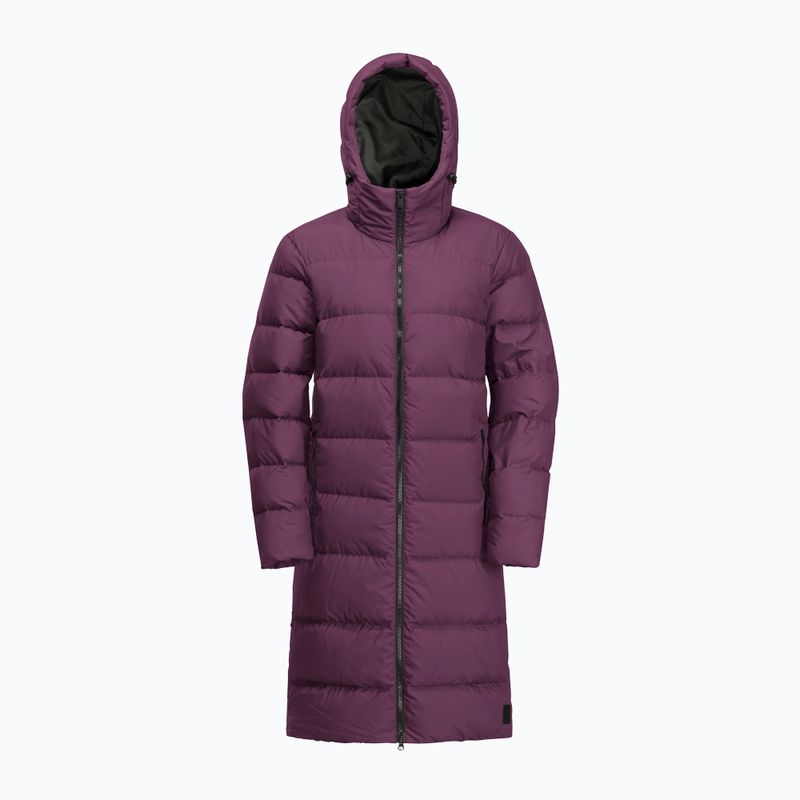 Płaszcz puchowy damski Jack Wolfskin Frozen Palace berry jam 7