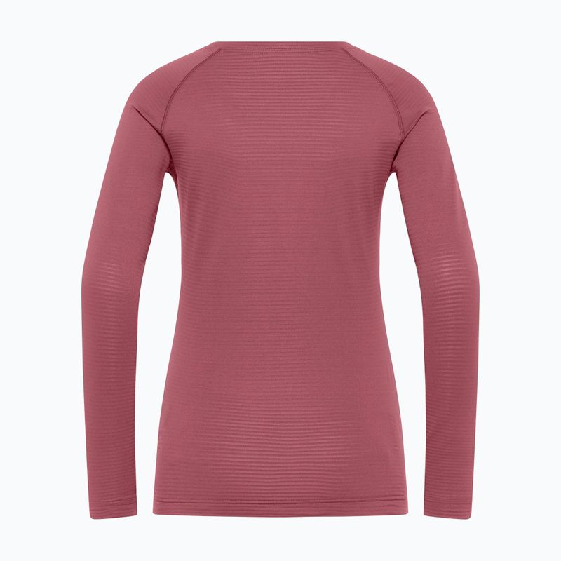 Longsleeve termoaktywny damski Jack Wolfskin Infinite Warm red ochre 4