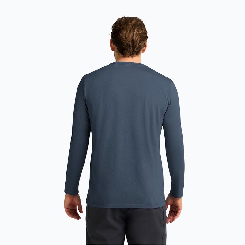 Longsleeve termoaktywny męski Jack Wolfskin Sky Thermal midnight sky 3