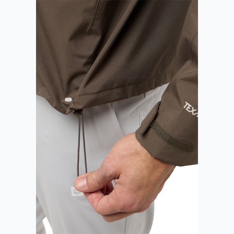 Kurtka przeciwdeszczowa męska Jack Wolfskin Prelight 2L Ins cold coffee 7