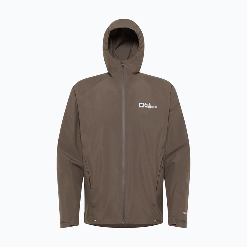Kurtka przeciwdeszczowa męska Jack Wolfskin Prelight 2L Ins cold coffee 9