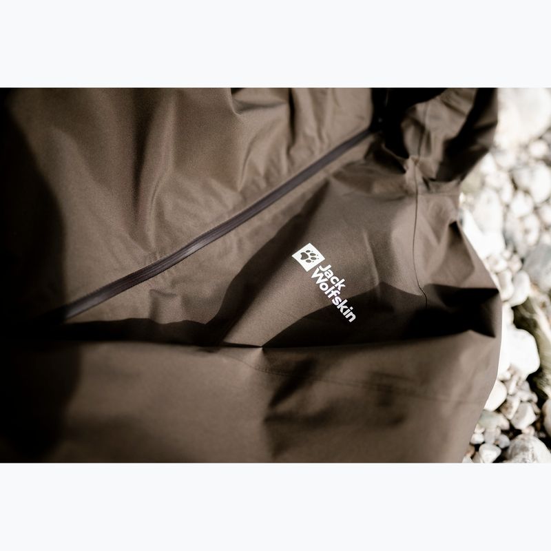 Kurtka przeciwdeszczowa męska Jack Wolfskin Prelight 2L Ins cold coffee 12