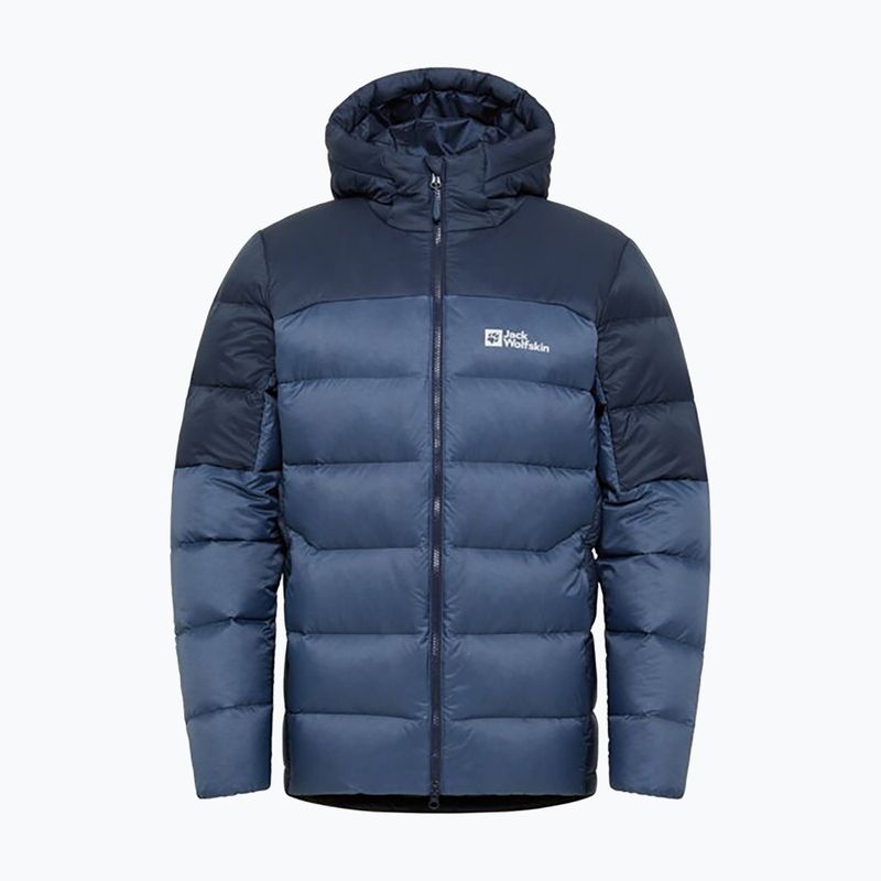 Kurtka puchowa męska Jack Wolfskin Nebelhorn Down Hoody nature blue 8