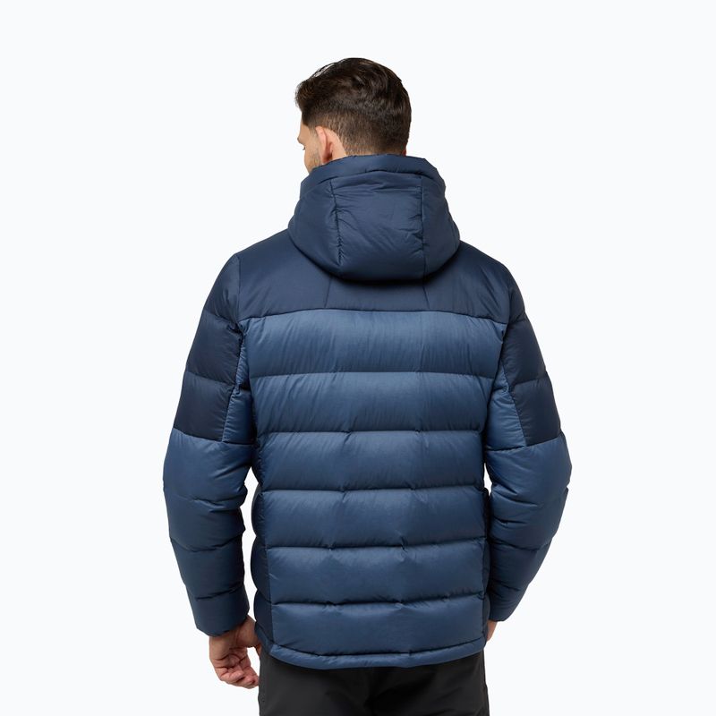 Kurtka puchowa męska Jack Wolfskin Nebelhorn Down Hoody nature blue 2