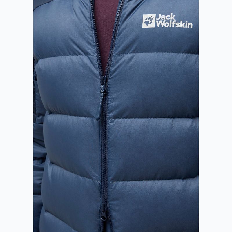 Kurtka puchowa męska Jack Wolfskin Nebelhorn Down Hoody nature blue 7