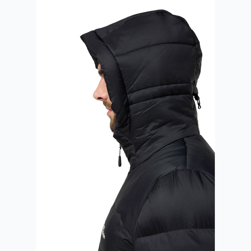Kurtka puchowa męska Jack Wolfskin Nebelhorn Down Hoody black 5