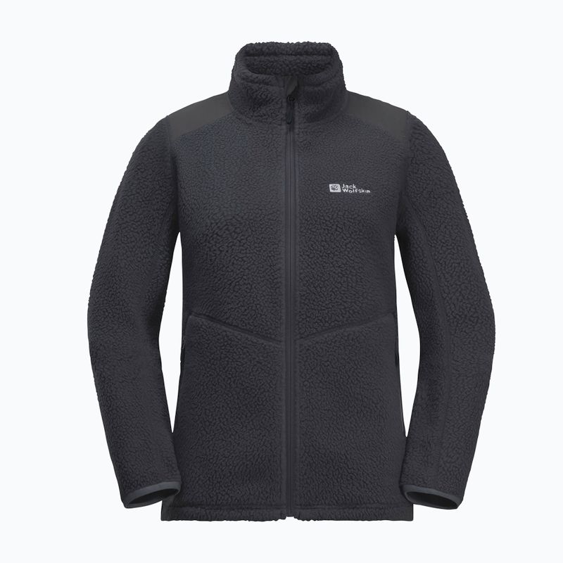 Bluza polarowa damska Jack Wolfskin Kammweg Pile Fz phantom 5