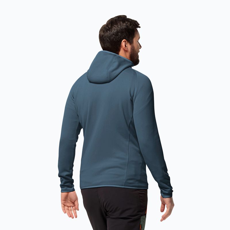 Bluza polarowa męska Jack Wolfskin Baiselberg Hooded Fz 2