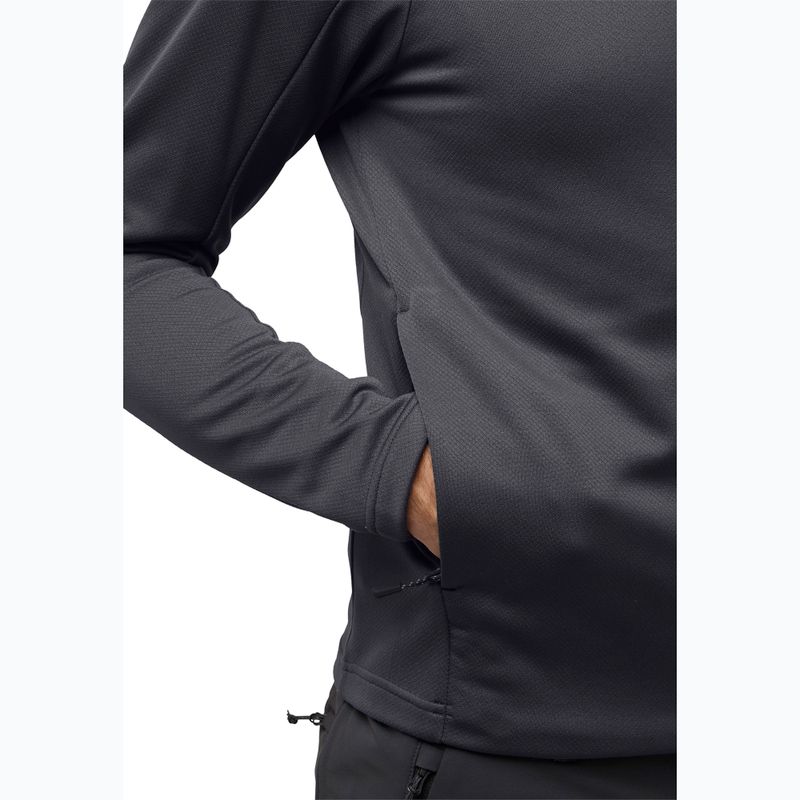 Bluza polarowa męska Jack Wolfskin Alpgrat phantom 4