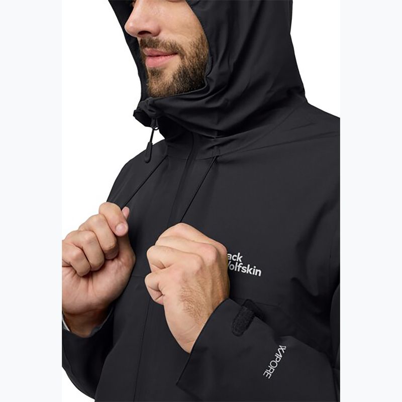 Kurtka męska Jack Wolfskin Wisper Ins black 4