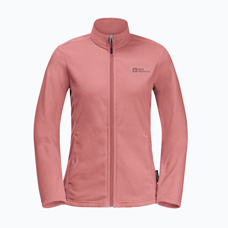Bluza polarowa damska Jack Wolfskin Taunus Fz mineral red 4