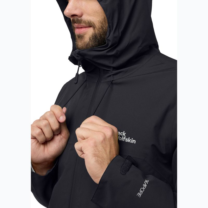 Kurtka męska Jack Wolfskin Wisper Ins black 4