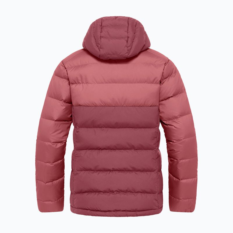 Kurtka puchowa damska Jack Wolfskin Ather Down Hoody red ochre 12