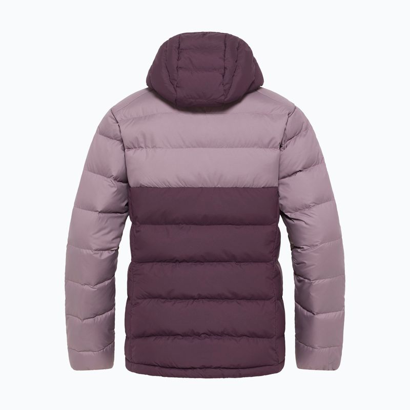 Kurtka puchowa damska Jack Wolfskin Ather Down Hoody midnight plum 12