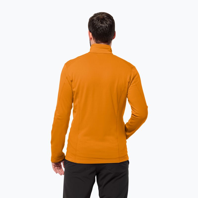 Bluza polarowa męska Jack Wolfskin Kolbenberg Fz safflower 2