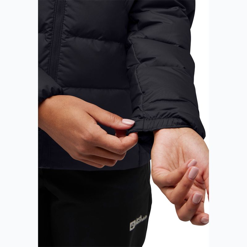Kurtka puchowa damska Jack Wolfskin Ather Down Hoody black 10