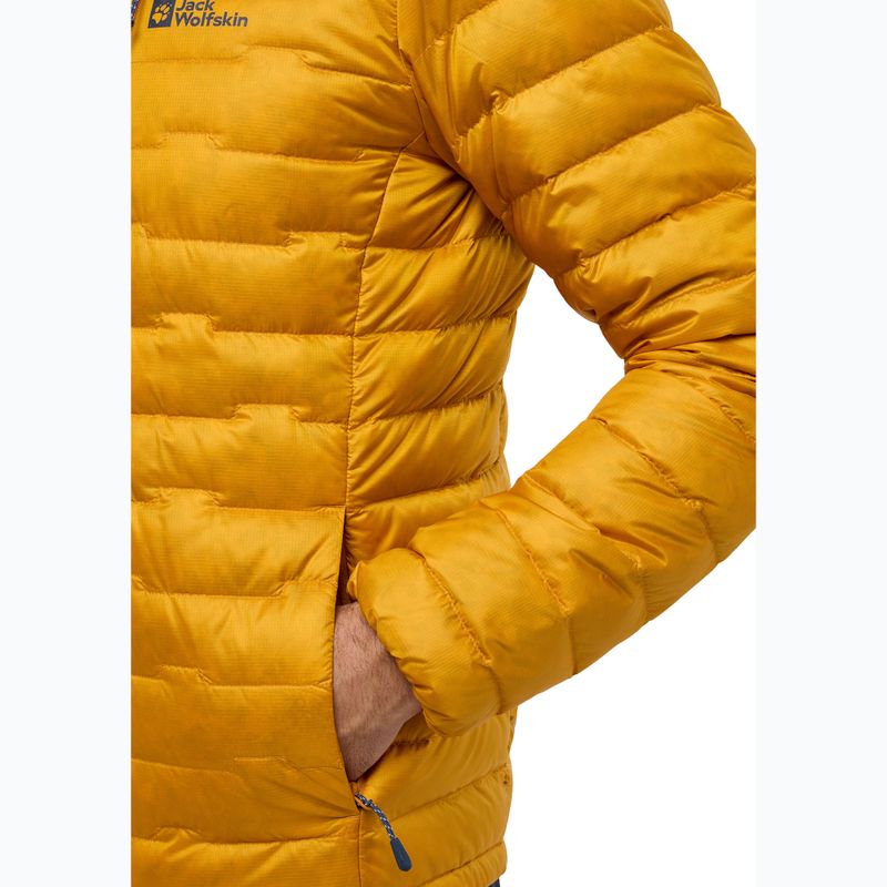 Kurtka puchowa męska Jack Wolfskin Passamani Down Hoody safflower 5