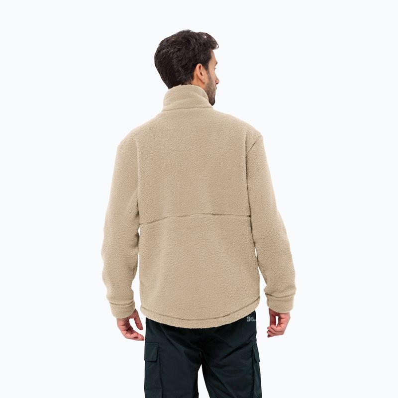 Bluza polarowa męska Jack Wolfskin Felslicht anis 2