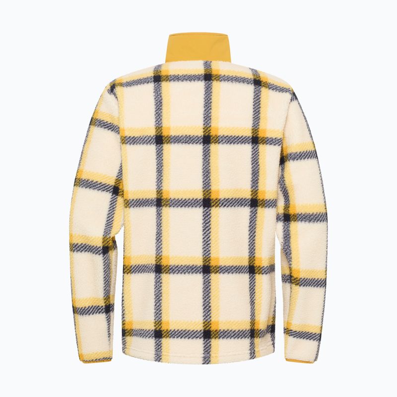 Bluza polarowa męska Jack Wolfskin Felslicht Check panna cotta 7