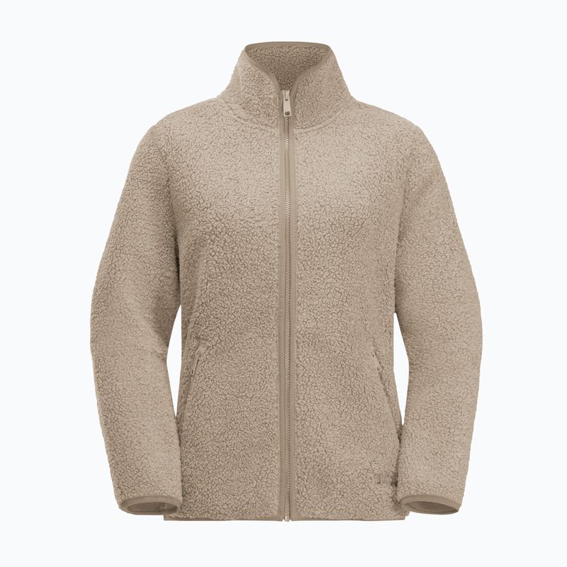Bluza polarowa damska Jack Wolfskin High Curl anis 5