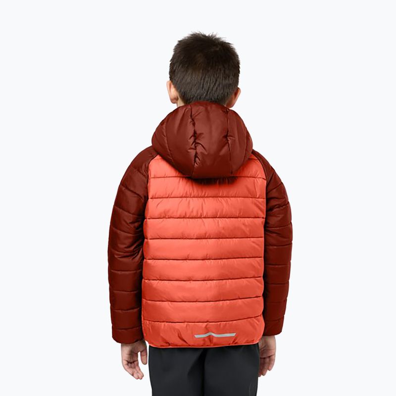 Kurtka dziecięca Jack Wolfskin Zenon coral orange 2