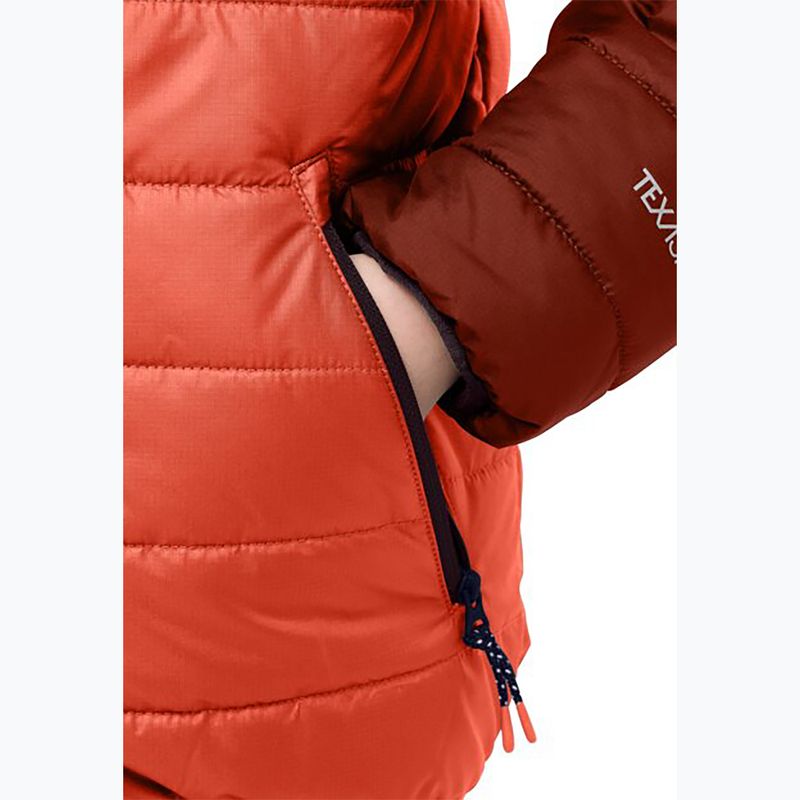 Kurtka dziecięca Jack Wolfskin Zenon coral orange 3