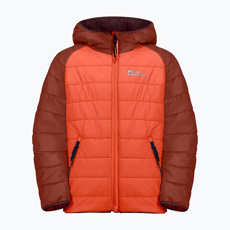 Kurtka dziecięca Jack Wolfskin Zenon coral orange 4