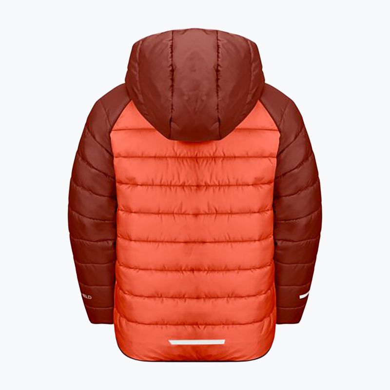 Kurtka dziecięca Jack Wolfskin Zenon coral orange 5