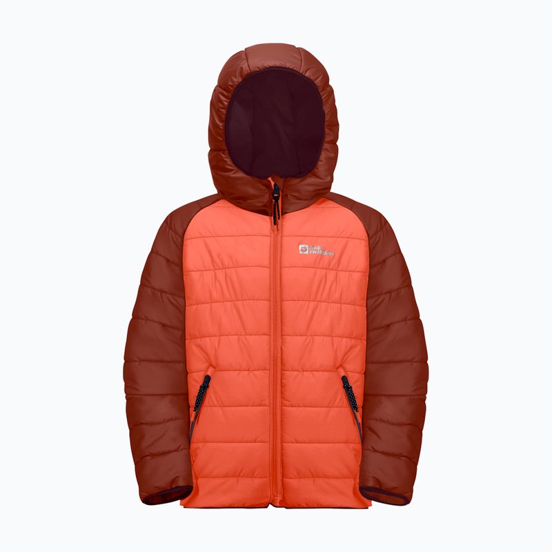 Kurtka dziecięca Jack Wolfskin Zenon coral orange 5