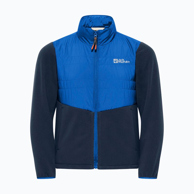 Kurtka hybrydowa dziecięca Jack Wolfskin Haldor Hybrid crisp cobalt 3