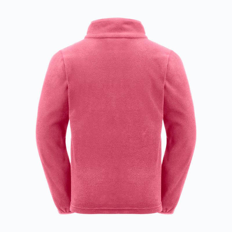 Bluza polarowa dziecięca Jack Wolfskin Taunus pink lemonade 4