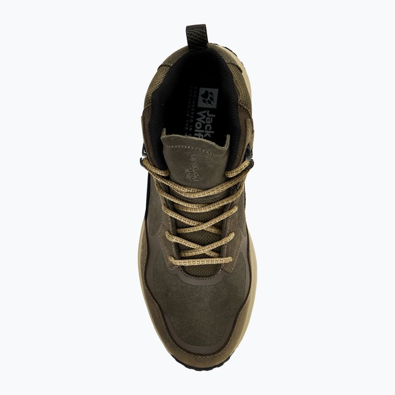 Buty męskie Jack Wolfskin Camp Fever Texapore Mid cold coffee 5