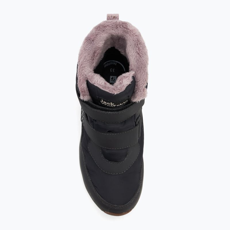 Buty dziecięce Jack Wolfskin Polar Bear-B Texapore Mid Vc phantom 5