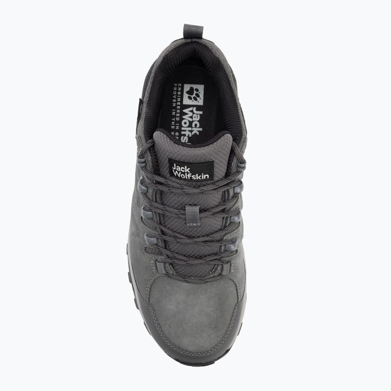 Buty trekkingowe męskie Jack Wolfskin Refugio Texapore Low slate 5