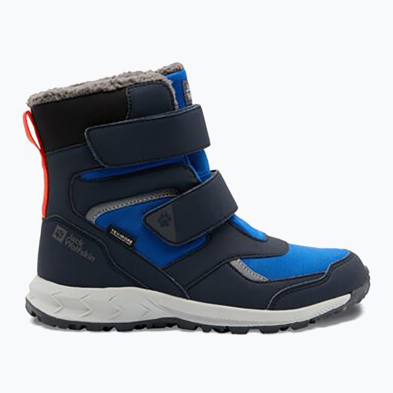 Śniegowce dziecięce Jack Wolfskin Woodland WT Texapore High VC crisp cobalt 8