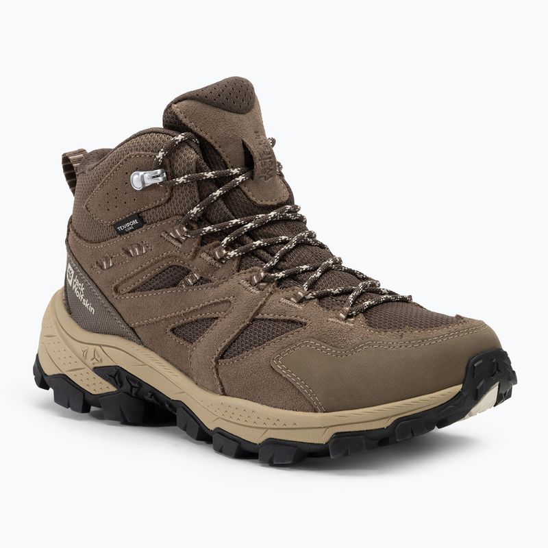 Buty trekkingowe damskie Jack Wolfskin Vojo Tour Texapore Mid dark anis