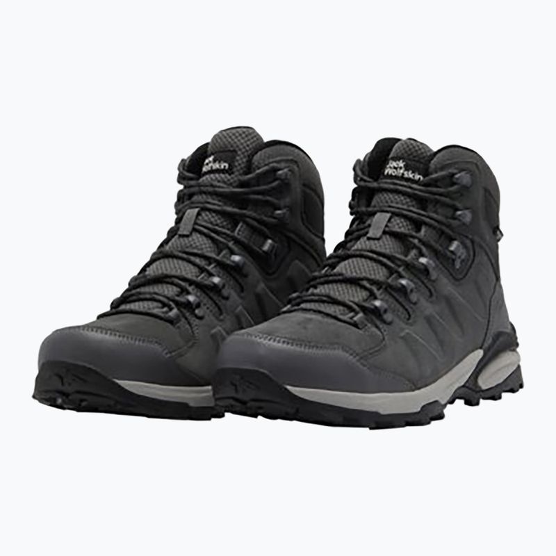 Buty trekkingowe męskie Jack Wolfskin Refugio Texapore Mid slate 10