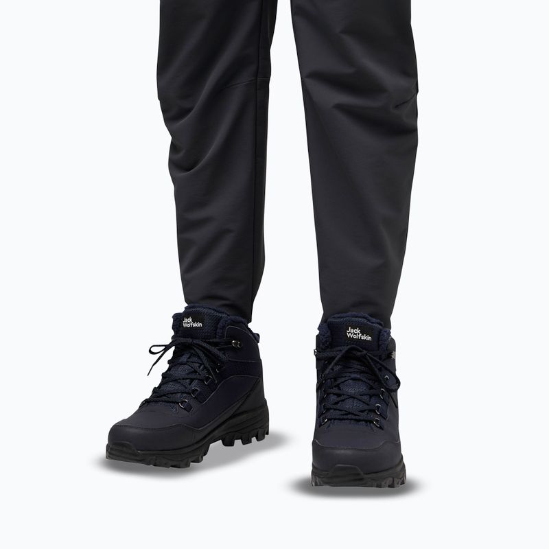 Buty męskie Jack Wolfskin Everquest Texapore Mid dark navy 10