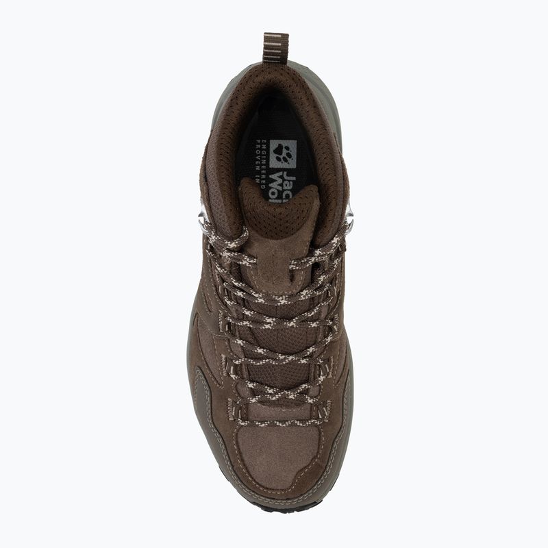 Buty trekkingowe męskie Jack Wolfskin Vojo Tour Lt Texapore Mid cold coffee 5