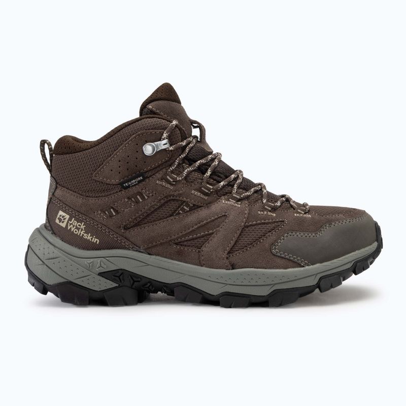 Buty trekkingowe męskie Jack Wolfskin Vojo Tour Texapore Mid cold coffee 2