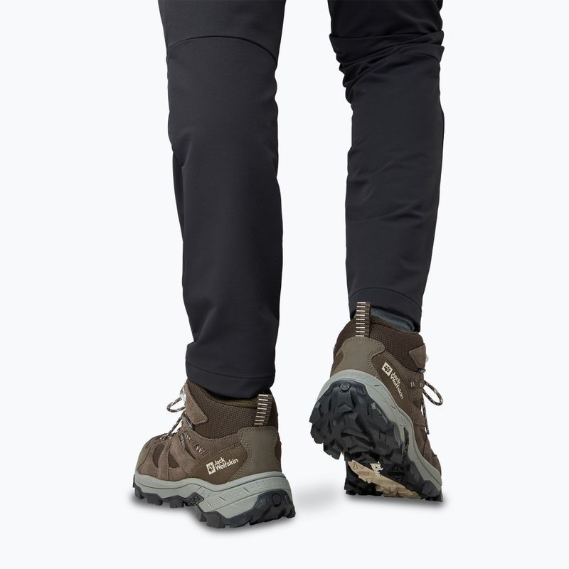 Buty trekkingowe męskie Jack Wolfskin Vojo Tour Texapore Mid cold coffee 9