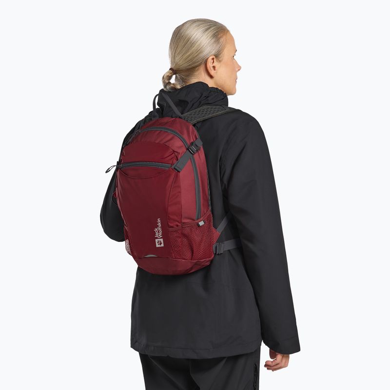 Plecak rowerowy Jack Wolfskin Velocity 12 l deep ruby 5
