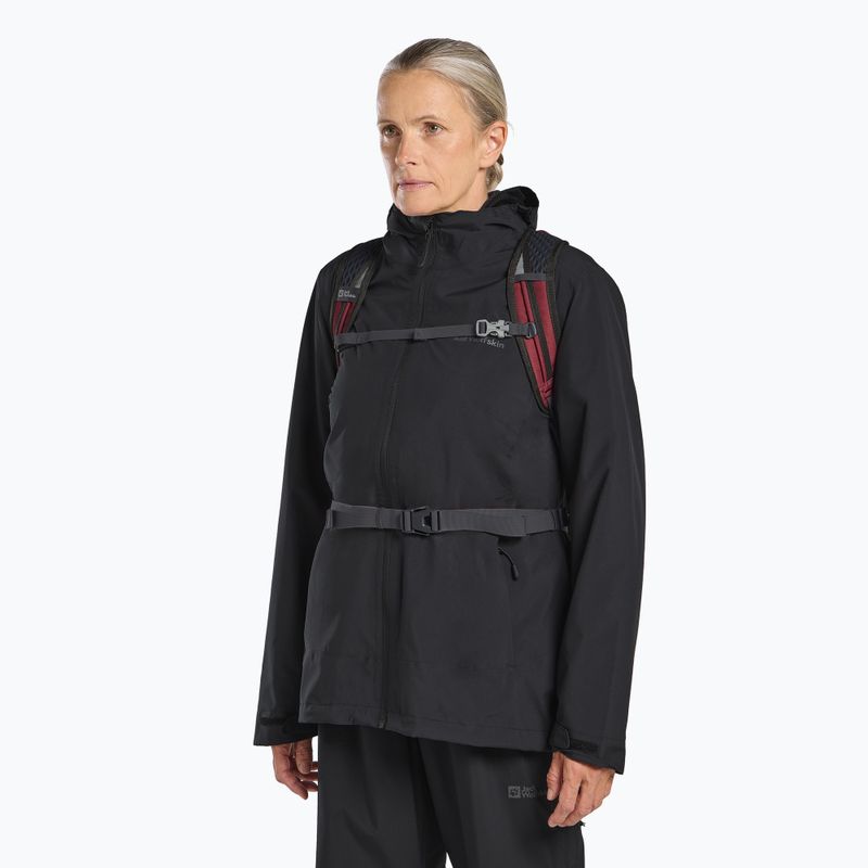 Plecak rowerowy Jack Wolfskin Velocity 12 l deep ruby 7