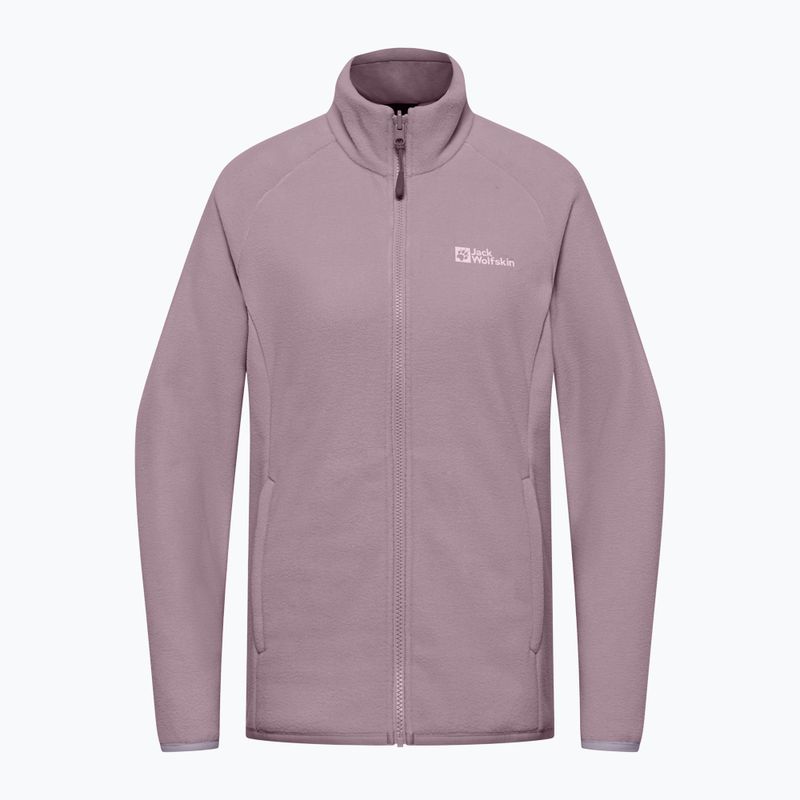 Bluza polarowa damska Jack Wolfskin Moonrise Full Zip wild blossom 7